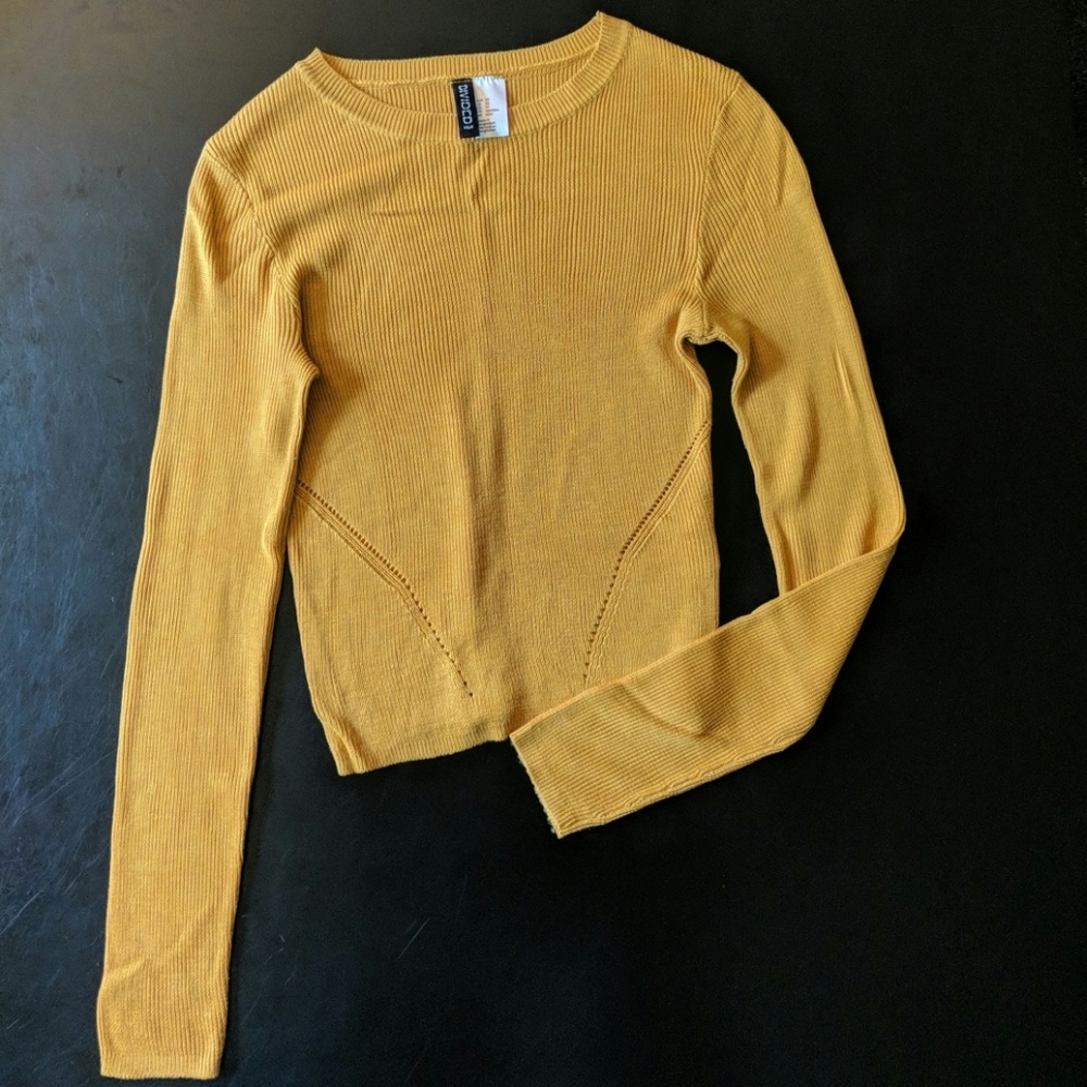 H&M Mustard Sweater